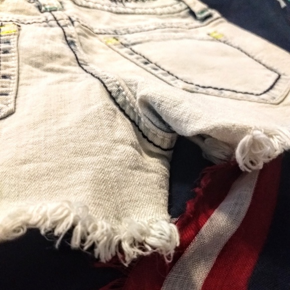 Tilly's HYDRAULIC | Acid Washed Mini Shorts - Picture 7 of 8